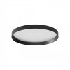 Ceiling lamp Redo Dama, metal, sand black, LED CCT, 40W, 3762 lumens, 3000K/4000K/5000K, D.45 cm