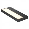 Wall lamp Redo Apex, metal, sand black, LED, 36W, 2947 lumens, warm white 3000K, L.32 cm