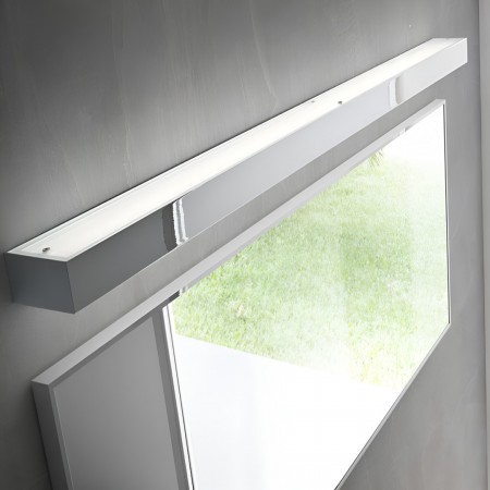 Wall lamp Redo Horizon, metal, sand white, LED CCT, 36W, 2120 lumens, 3000K/4000K, L.120 cm