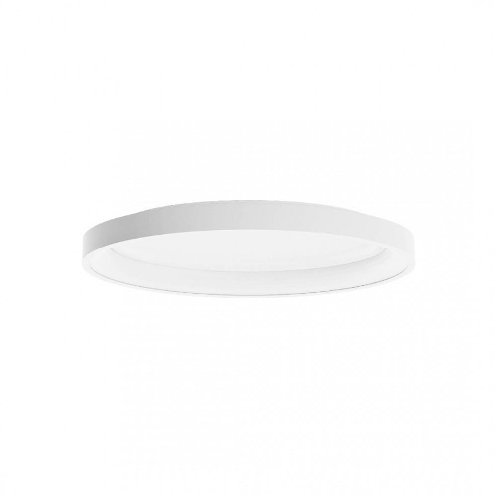 Ceiling lamp Redo Nobu, metal, sand white, dimmable, LED CCT, 40W, 1858 lumens, 3000K/4000K, L.45 cm