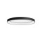 Ceiling lamp Redo Nobu, metal, sand black, dimmable, LED CCT, 40W, 1858 lumens, 3000K/4000K, L.45 cm
