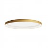 Ceiling lamp Redo Nobu, metal, matt gold, dimmable, LED CCT, 60W, 3676 lumens, 3000K/4000K, L.60 cm