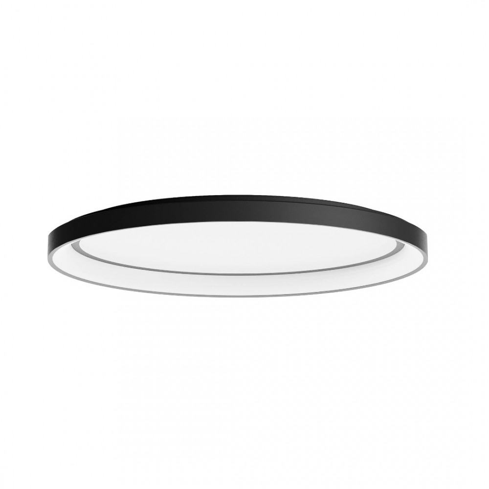 Ceiling lamp Redo Nobu, metal, sand black, dimmable, LED CCT, 60W, 3676 lumens, 3000K/4000K, L.60 cm