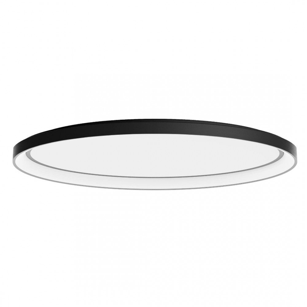 Ceiling lamp Redo Nobu, metal, sand black, dimmable, LED CCT, 80W, 4904 lumens, 3000K/4000K, L.80 cm