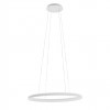 Suspension Redo Nobu, metal, sand white, dimmable, LED CCT, 80W, 4904 lumens, 3000K/4000K, L.80 cm