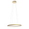 Suspension Redo Nobu, metal, matt gold, dimmable, LED CCT, 80W, 4904 lumens, 3000K/4000K, L.80 cm