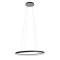 Suspension Redo Nobu, metal, sand black, dimmable, LED CCT, 80W, 4904 lumens, 3000K/4000K, L.80 cm