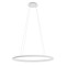 Suspension Redo Nobu, metal, sand white, dimmable, LED CCT, 100W, 6158 lumens, 3000K/4000K, L.100 cm