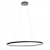 Suspension Redo Nobu, metal, sand black, dimmable, LED CCT, 120W, 7220 lumens, 3000K/4000K, L.120 cm