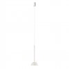 Suspension Redo Raven, metal, sand white, LED, 9W, 574 lumens, warm white 3000K, D.10 cm