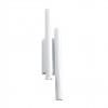 Wall lamp Redo Nikos, metal, sand white, LED, 4X4W, 714 lumens, warm white 3000K, H.38 cm