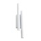 Wall lamp Redo Nikos, metal, sand white, LED, 4X4W, 714 lumens, warm white 3000K, H.38 cm