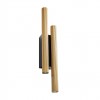 Wall lamp Redo Nikos, metal, matt gold, LED, 4X4W, 714 lumens, warm white 3000K, H.38 cm