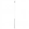 Suspension Redo Nikos, metal, sand white, LED, 8W, 408 lumens, warm white 3000K, D.2,6 cm