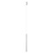 Suspension Redo Nikos, metal, sand white, LED, 8W, 408 lumens, warm white 3000K, D.2,6 cm