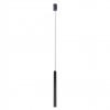Suspension Redo Nikos, metal, sand black, LED, 8W, 408 lumens, warm white 3000K, D.2,6 cm