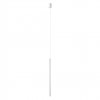 Suspension Redo Nikos, metal, sand white, LED, 8W, 408 lumens, warm white 3000K, D.2,6 cm