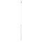Suspension Redo Nikos, metal, sand white, LED, 8W, 408 lumens, warm white 3000K, D.2,6 cm