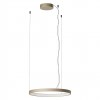 Suspension Redo Orion, metal, silver coffee, dimmable, LED CCT, 40W, 2660 lumens, 2700K/3000K/4000K, D.50 cm