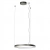 Suspension Redo Orion, metal, foggy nickel, dimmable, LED CCT, 40W, 2660 lumens, 2700K/3000K/4000K, D.50 cm