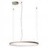 Suspension Redo Orion, metal, silver coffee, dimmable, LED CCT, 58W, 3937 lumens, 2700K/3000K/4000K, D.75 cm