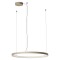 Suspension Redo Orion, metal, silver coffee, dimmable, LED CCT, 58W, 3937 lumens, 2700K/3000K/4000K, D.75 cm