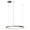 Suspension Redo Orion, metal, foggy nickel, dimmable, LED CCT, 58W, 3937 lumens, 2700K/3000K/4000K, D.75 cm
