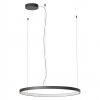 Suspension Redo Orion, metal, sand black, dimmable, LED CCT, 58W, 3937 lumens, 2700K/3000K/4000K, D.75 cm