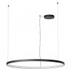 Suspension Redo Orion, metal, sand black, dimmable, LED CCT, 75W, 5544 lumens, 2700K/3000K/4000K, D.100 cm