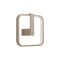 Wall lamp Redo Orion, metal, silver coffee, dimmable, LED CCT, 28W, 1541 lumens, 2700K/3000K/4000K, H.27 cm