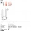 Suspension Redo Orion, metal, silver coffee, dimmable, LED CCT, 40W, 2609 lumens, 2700K/3000K/4000K, L.50 cm