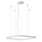 Suspension Redo Orion, metal, sand white, dimmable, LED CCT, 58W, 3784 lumens, 2700K/3000K/4000K, L.75 cm