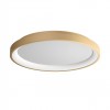 Ceiling lamp Redo Iconic, metal, matt gold, dimmable, LED CCT, 40W, 2510 lumens, 3000K/4000K, D.48 cm
