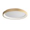 Ceiling lamp Redo Iconic, metal, matt gold, dimmable, LED CCT, 40W, 2510 lumens, 3000K/4000K, D.48 cm