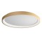 Ceiling lamp Redo Iconic, metal, matt gold, dimmable, LED CCT, 50W, 2892 lumens, 3000K/4000K, D.58 cm