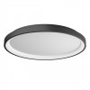 Ceiling lamp Redo Iconic, metal, sand black, dimmable, LED CCT, 50W, 2892 lumens, 3000K/4000K, D.58 cm