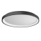 Ceiling lamp Redo Iconic, metal, sand black, dimmable, LED CCT, 50W, 2892 lumens, 3000K/4000K, D.58 cm