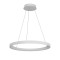 Suspension Redo Iconic, metal, sand white, dimmable, LED CCT, 50W, 2892 lumens, 3000K/4000K, D.58 cm