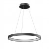 Suspension Redo Iconic, metal, sand black, dimmable, LED CCT, 50W, 2892 lumens, 3000K/4000K, D.58 cm