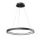 Suspension Redo Iconic, metal, sand black, dimmable, LED CCT, 50W, 2892 lumens, 3000K/4000K, D.58 cm
