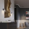 Wall lamp Redo Drop, metal, glass, chrome, LED, 6W, 420 lumens, warm white 3000K, H.22 cm