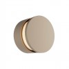 Wall lamp Redo Runde, metal, silver coffee, dimmable, LED, 11W, 472 lumens, warm white 3000K, D.10 cm