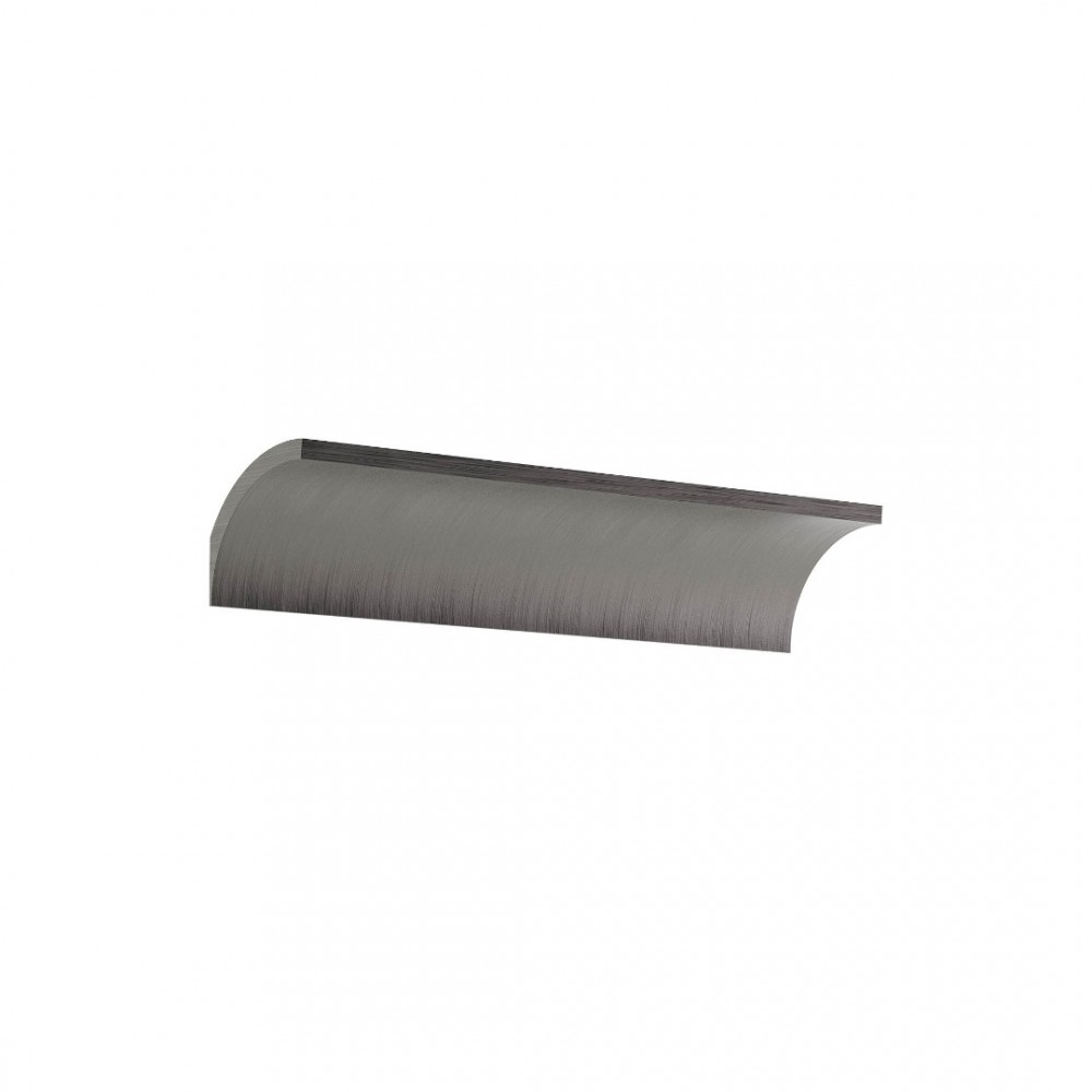 Wall lamp Redo Velas, metal, foggy nickel, LED, 14,4W, 1060 lumens, warm white 3000K, L.40 cm