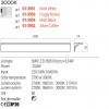 Wall lamp Redo Velas, metal, matt white, LED, 20,8W, 1813 lumens, warm white 3000K, L.60 cm