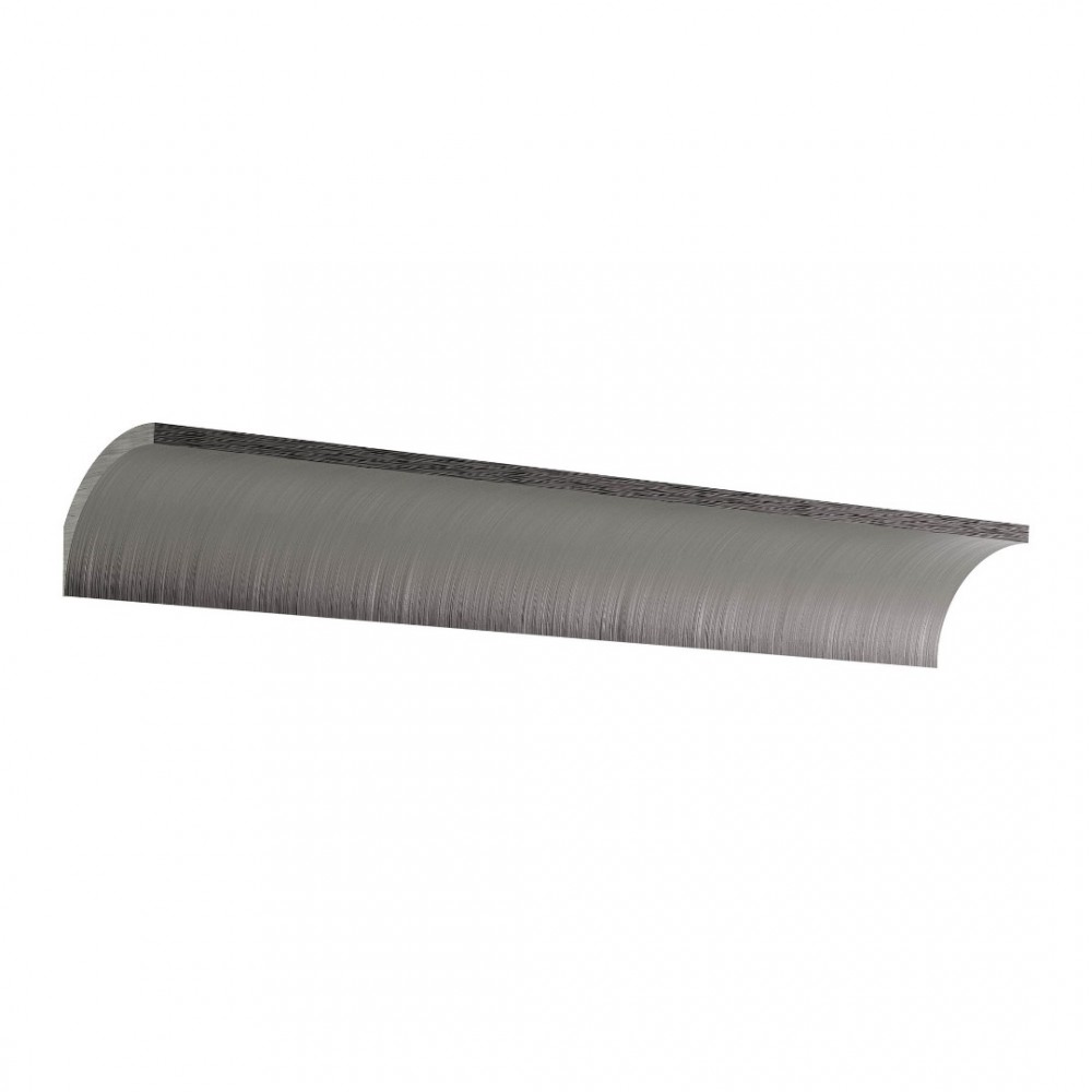 Wall lamp Redo Velas, metal, foggy nickel, LED, 20,8W, 1813 lumens, warm white 3000K, L.60 cm