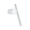 Wall lamp Redo Praxi, metal, matt white, dimmable, LED, 8,3W, 542 lumens, warm white 3000K, H.27 cm
