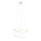 Suspension Redo Scroll, metal, sand white, dimmable, LED CCT, 38W, 1910 lumens, 3000K/4000K/6000K, D.60 cm