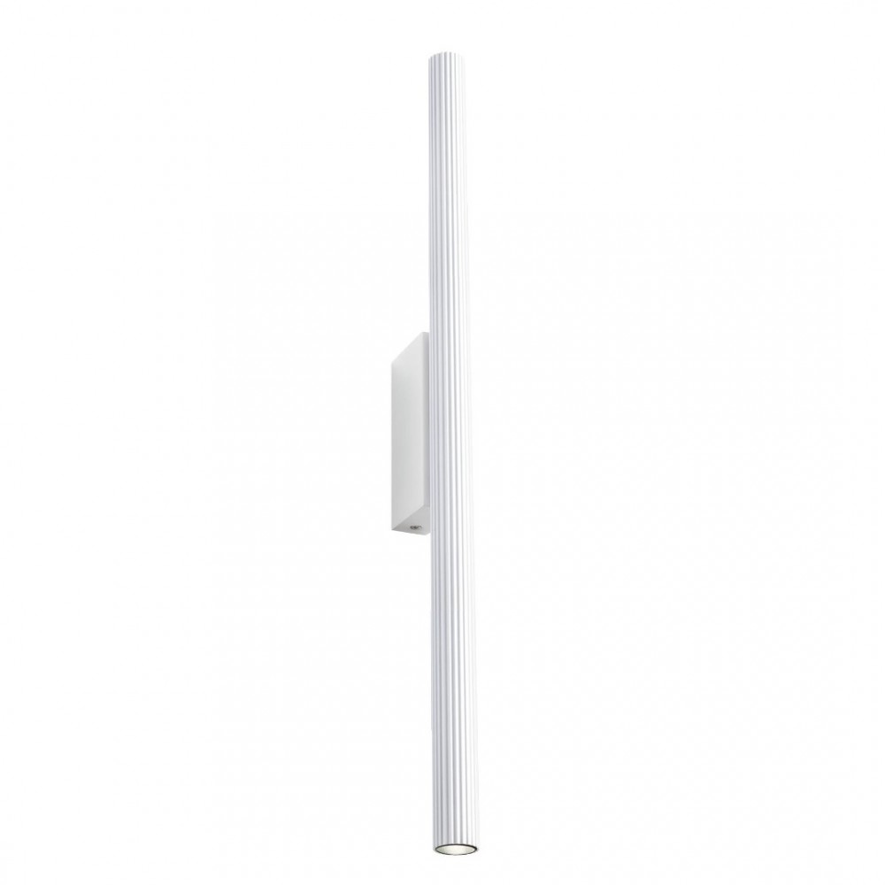 Wall lamp Redo Nikos, metal, sand white, LED, 2X5W, 507 lumens, warm white 3000K, H.58 cm