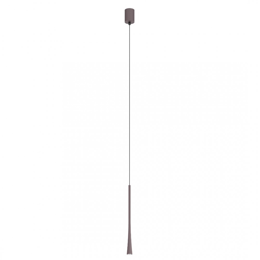 Suspension Redo Ito, metal, sand coffee, LED, 6,2W, 495 lumens, warm white 3000K, D.3 cm