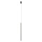 Suspension Redo Kanji, metal, foggy nickel, LED, 6,2W, 495 lumens, warm white 3000K, D.2 cm